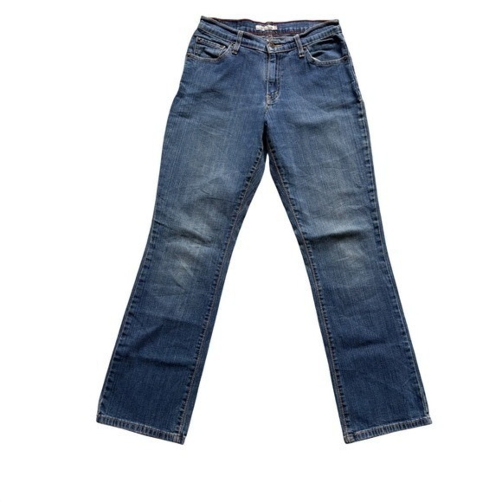 Levi's 550 Relaxed Bootcut Jeans Womens‎ 6 Medium Blue Stretch Denim Mid Rise
